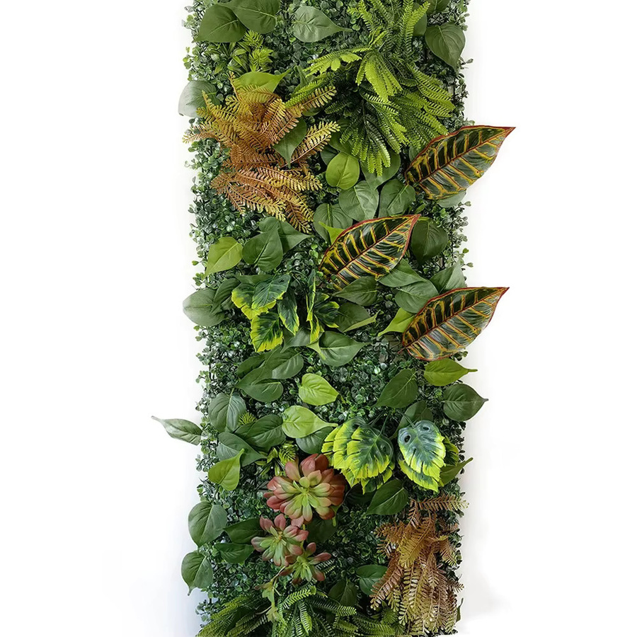 AISHANGFANSI Wandpaneel mit künstlicher subtropischer Pflanze in Grün, B/H: 40 x 120 cm - Bild 2