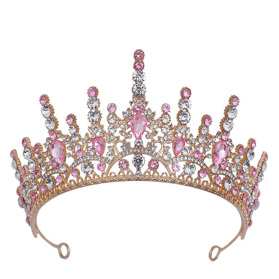 Brautkrone, Strass-Kristallkrone - Bild 2