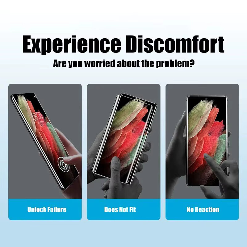 4er Pack Hydrogel Displayfolie für Samsung Galaxy A50 A51 A52 A53 A54 A70 A71 A72 A73 A12 A21S A52S A33 A20 A40 in Transparent - Bild 4