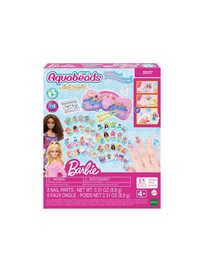 Aquabeads Barbie Nagelstudio, wasseraktivierend, ab 4 Jahren - Bild 3