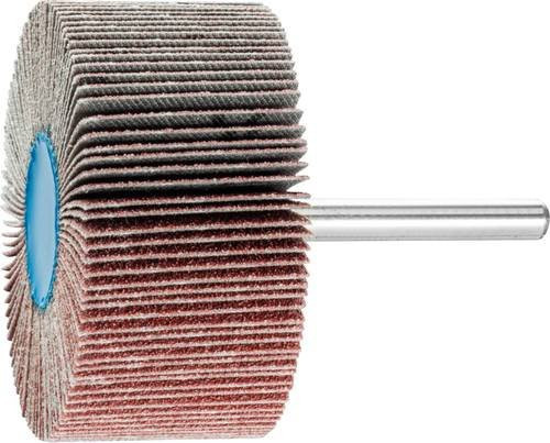PFERD Korund Fächerschleifer A80 Durchmesser: 60 mm, Breite: 30 mm, Schaft-Durchmesser: 6 mm, 10 Stück - Bild 1