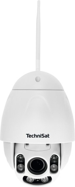 TechniSat Außenkamera 2 AK2 IP Sicherheitskamera mit Full-HD und Wi-Fi in Weiß - Bild 1