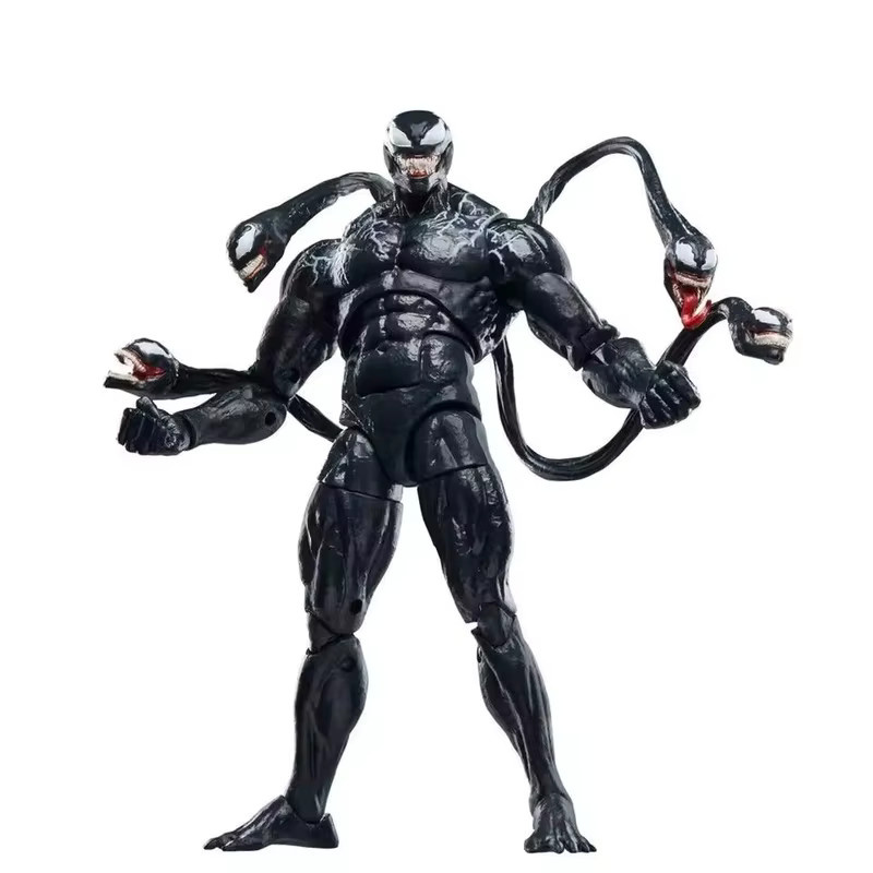 Bandai Marvel Venom 2 Legends Actionfigur, mit beweglichen Gelenken, mit austauschbarem Gesicht, ab 3 Jahren - Bild 2