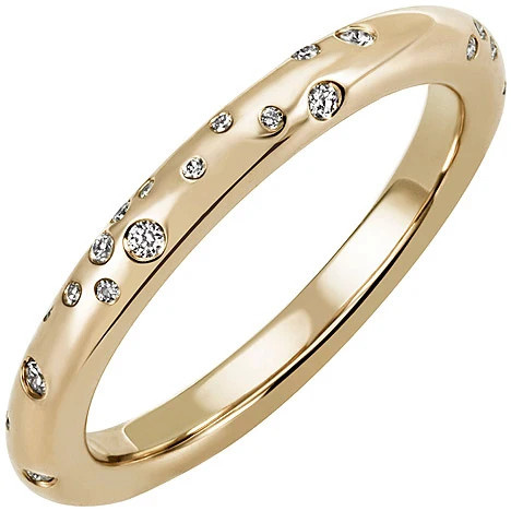 Colfem Ring 585 Gelbgold, 34 Diamanten, Damen, Ringgröße 52 - Bild 1