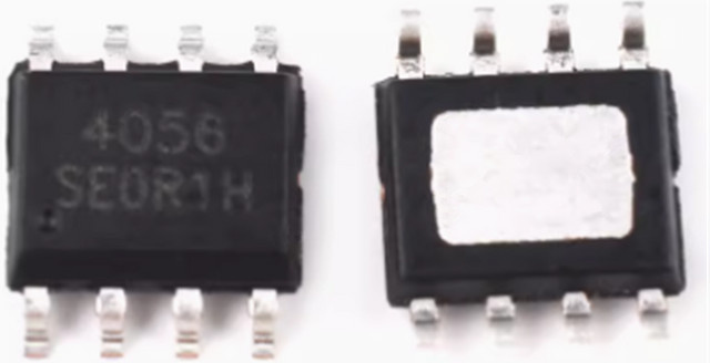 100 Stück TP4056 SOP-8 1A linearer Lithium-Batterie-Lade-Chipsatz in Schwarz - Bild 1