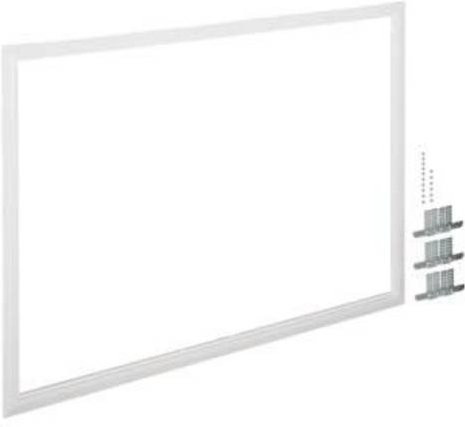 Hager Blendrahmen FZ25B universell 5-feldig aus Metall in Weiß RAL9010 für Schrankgröße 950 x 1350 mm - Bild 1