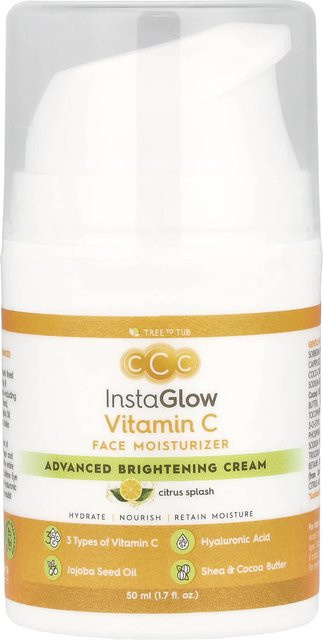 Tree To Tub Instaglow Vitamin C Gesichtsfeuchtigkeitscreme, 50 ml - Bild 1