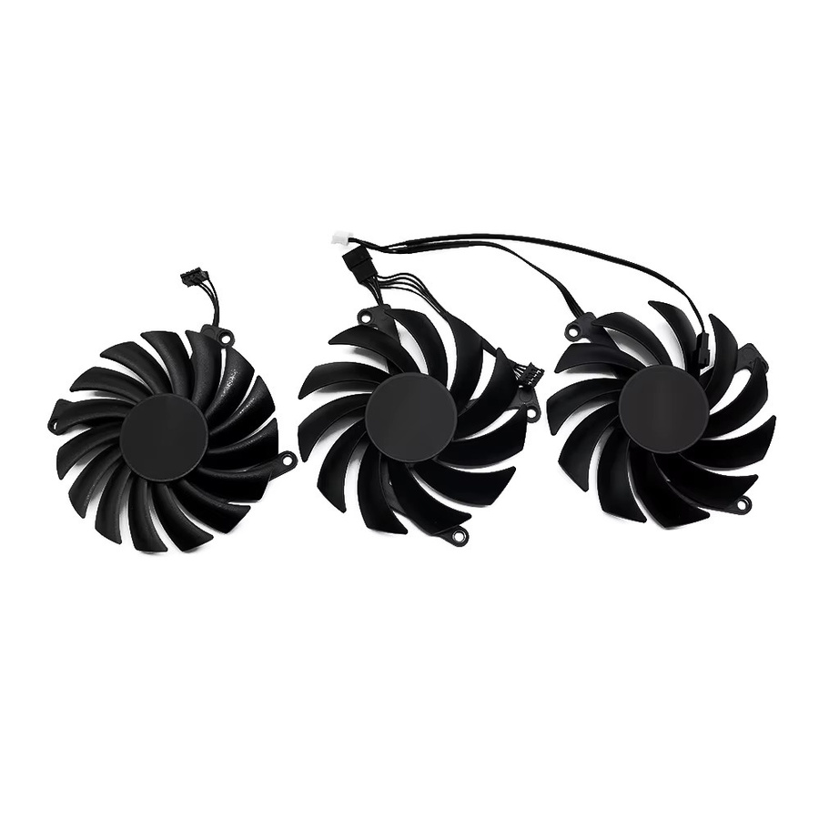 Inno3D GPU-Kühler CF-12910S CF-12915S für RTX 4070 Ti 4070 4060 Ti X3 OC Grafikkarten in Schwarz, 85 mm - Bild 2