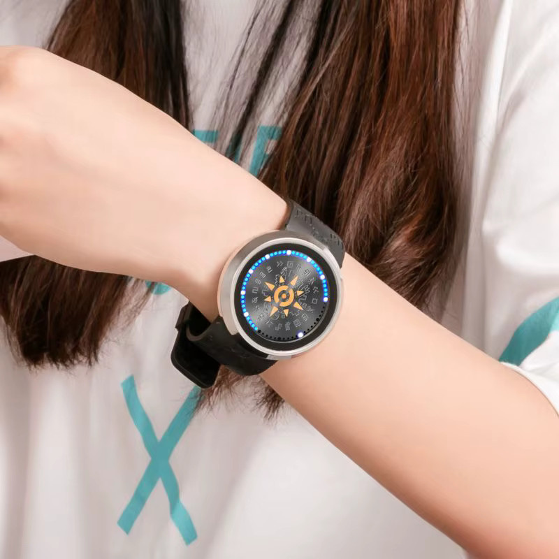 Bandai Armbanduhr Digimon Adventure Agumon Angewomon, Schwarz, Unisex - Bild 5