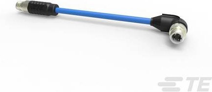 TE Connectivity 1-2322422-2 Sensor-Aktor-Steckverbinder konfektioniert blau Cat5e - Bild 1