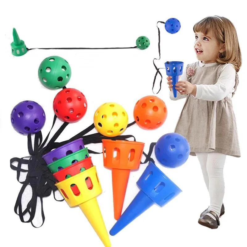 Champion Sports Wurf- und Fangball-Spielset mit Ball und Becher - Bild 2