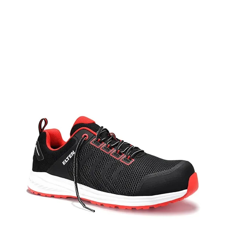 Elten Sicherheitshalbschuh Livas Black-Red Low ESD S1P in Schwarz-Rot, Größe 40 - Bild 2