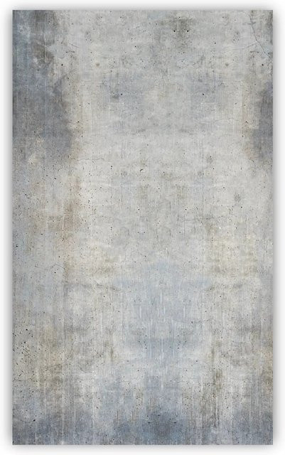 Walllux Duschrückwand Beton Flair in Grau mit Steinoptik aus Alu-Verbund, B/H: 125 x 210 cm, Stärke: 3 mm - Bild 1