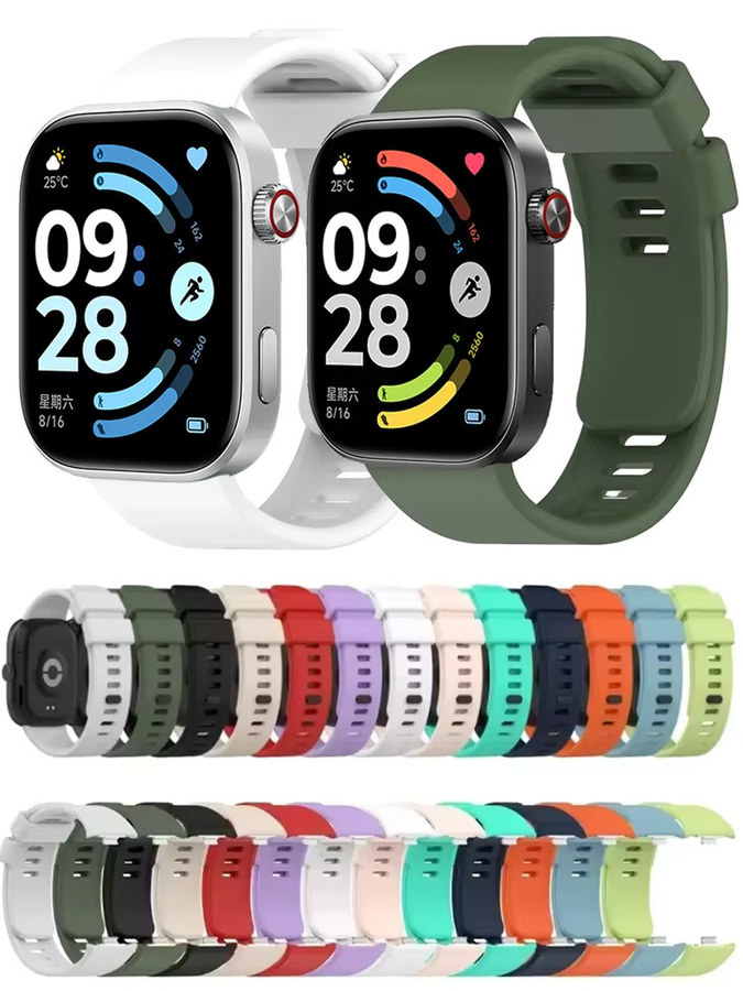 Xiaomi Uhrenarmband Silikon, Schwarz, Unisex - Bild 3
