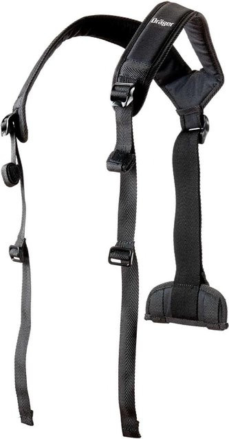 Dräger Schultertragesystem für Gebläsefiltergerät X-plore 8000 in Schwarz - Bild 1