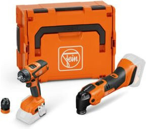 FEIN Vorteils-Combo Akku Set mit Multimaster AMM 500 und Akku-Bohrschrauber ASCM 18 QSW AS in Orange - Bild 1