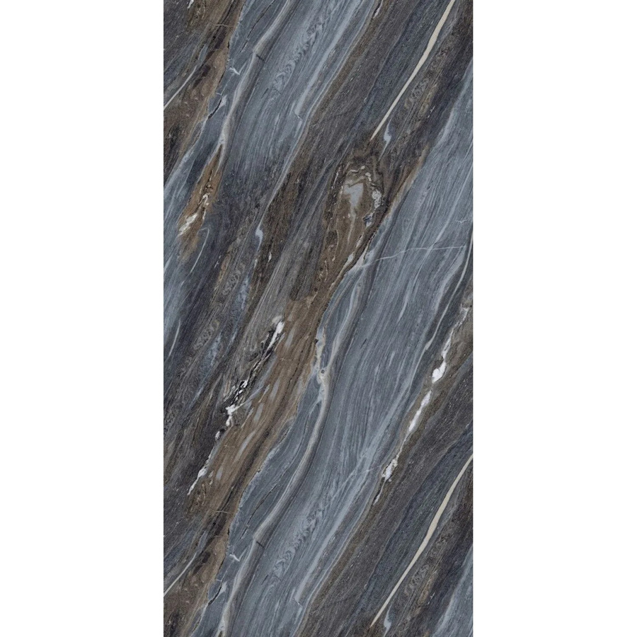 Aluverbund24 PVC Wandpaneele Atlantic-Stone in Natursteinoptik Matt Strukturiert, Farbe: Grau, B/H: 122 x 244 cm - Bild 2