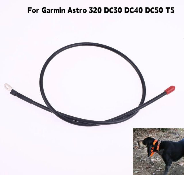 Garmin GPS Hund Tracking Kragen Antenne in Schwarz kompatibel mit T5, TT10, TT15, T5Mini, Astro 320, 220, DC30, DC40, DC50 und T5 40 - Bild 1