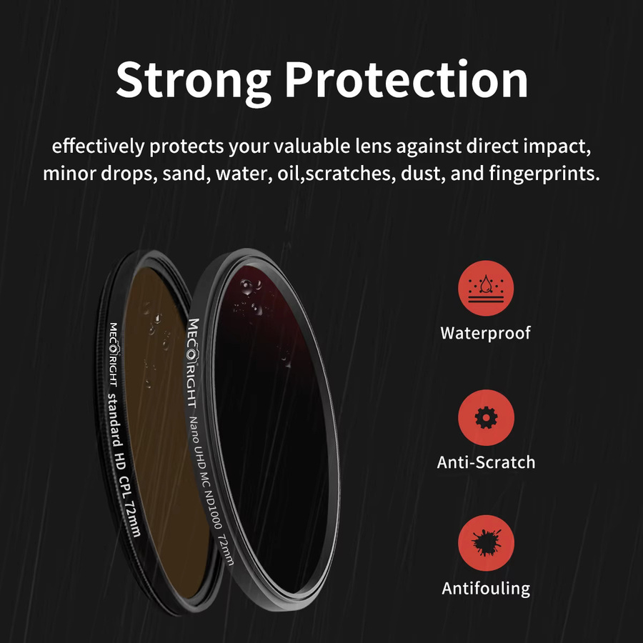 Meco Smartphone Filter Ring 72mm für Samsung Huawei iPhone Apple Vivo Oppo in Schwarz - Bild 4