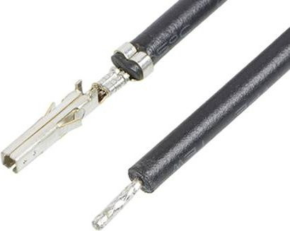 Molex Crimpkontakt mit Litze in Schwarz und Silber (2153411125 Bulk) - Bild 1