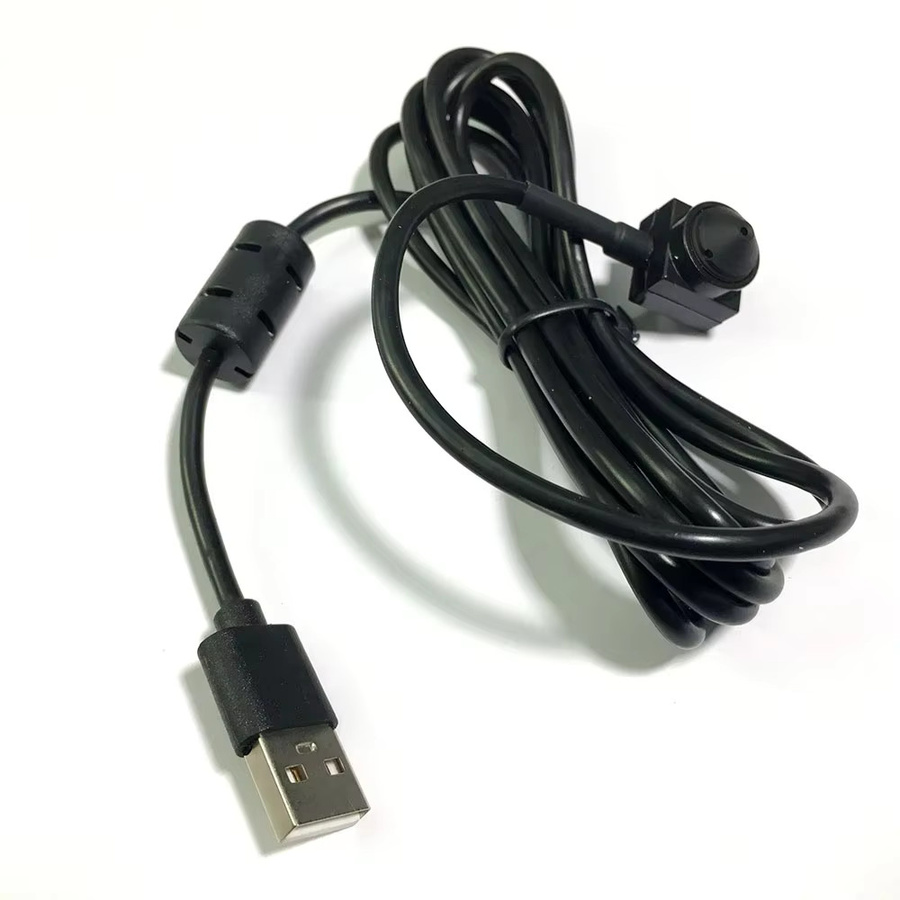 Mini-Laptop USB-Webkamera Full HD 1080P Video-CCTV Überwachungskamera in Schwarz mit USB-C und USB-A Anschluss für PC und Android - Bild 4