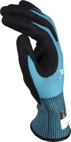 Makita Arbeitshandschuhe aus Nitril in Schwarz, Größe 9 (L) - Bild 3