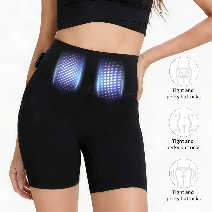 VamsLuna EMS Toning Shorts, Black, Unisex - Bild 3