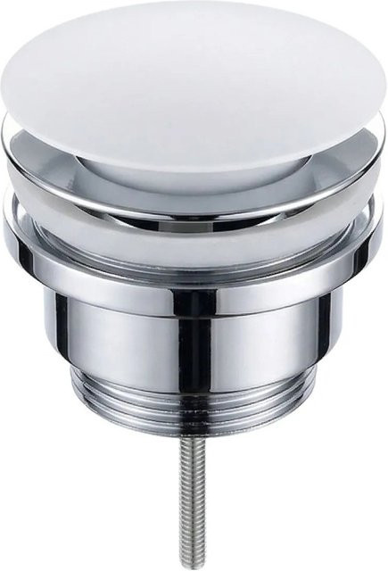 Stilform Waschtisch-Abfluss mit Pop-Up-Ventil in Weiss Matt - Bild 1