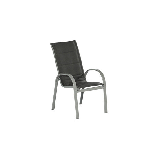 Merxx Gartenmöbelset Amalfi 5-teilig aus Aluminium und Textil mit Sicherheitsglas in Grau - Bild 2