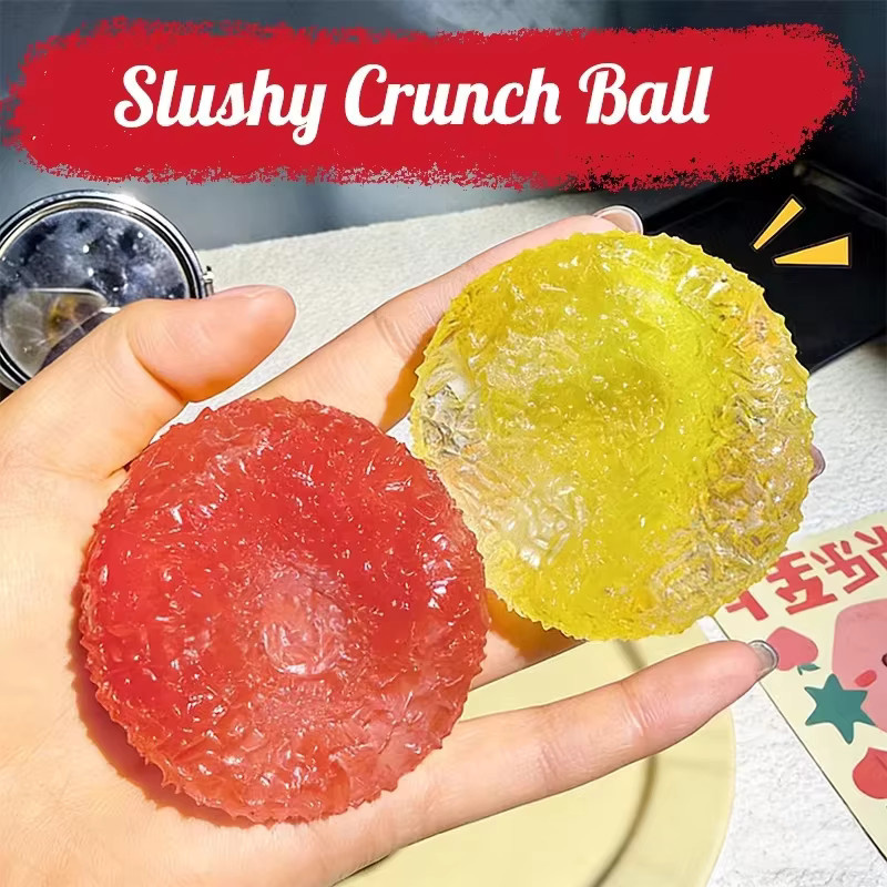 Schylling Squishy Ice Noisy Ball Maltose Fidgets Toy Blindbox, Silikon, Bunt / Mehrfarbig - Bild 3