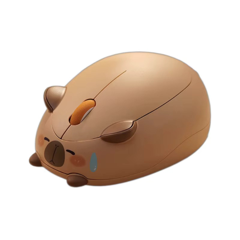 YOCUNKER Capybara Kabellose Maus in Pink, Optische 2,4G USB Maus mit Silent-Click für Laptop und PC - Bild 2