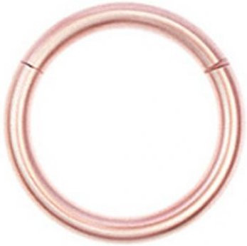 KaiTingu Jewelry Nasenring Edelstahl, Roségold, Damen, 1x6mm - Bild 1