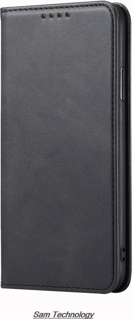 &Just Case Ledertasche als Flip Cover Holster für Samsung Galaxy A33 5G in Schwarz - Bild 1