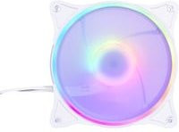 Alphacool Rise Aurora Gehäuselüfter in Weiß mit Multicolour-Beleuchtung B/T/H: 12 x 12 x 2,5 cm - Bild 1