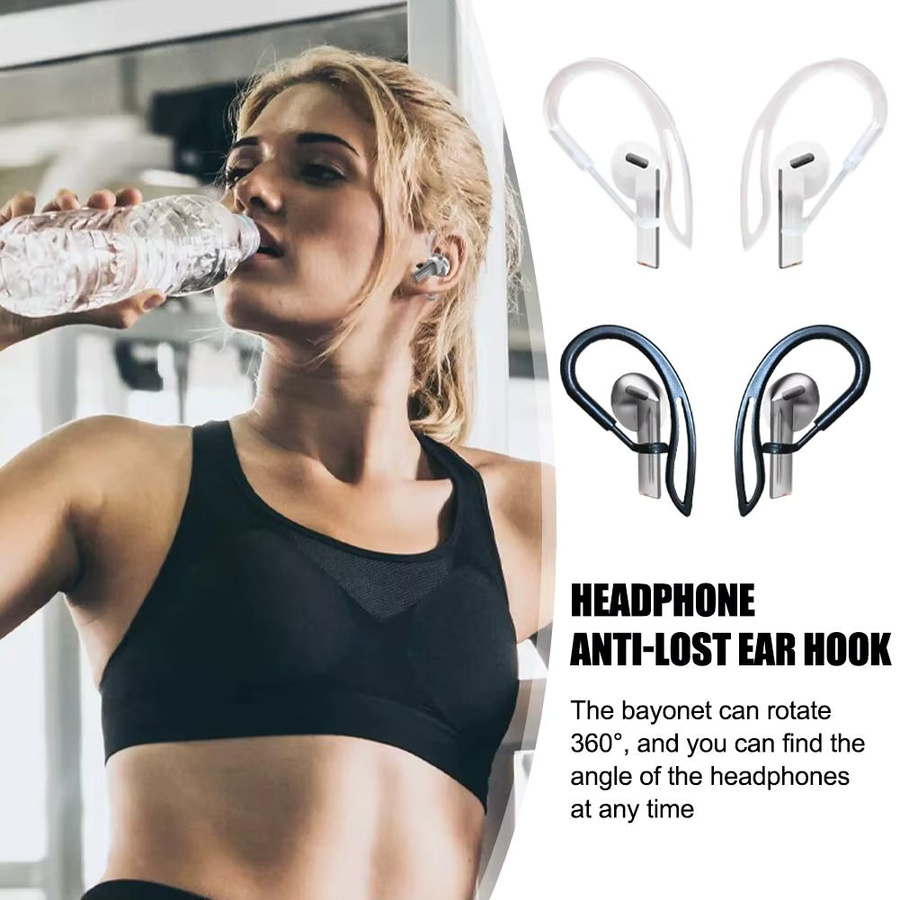 Anti-Verlust-Ohrbügel aus Silikon für Samsung Galaxy Buds 3 Pro, rutschfeste Sport-Ohrclips für In-Ear Kopfhörer - Bild 2