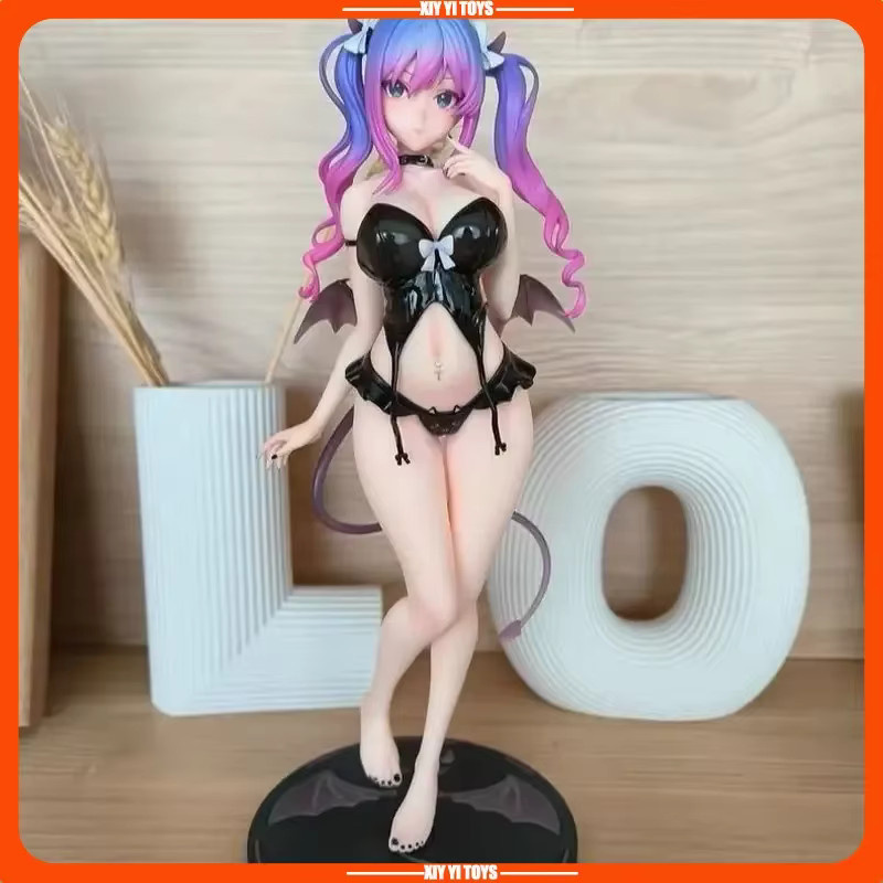 Gw Momoko Anime-Succubus-Figur, Einzelfigur, lila, Kunststoff - Bild 3