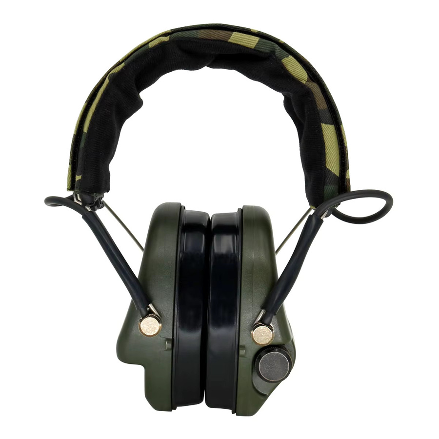 TCIHEADSET Taktische Airsoft SORDINIPSC Kopfhörer mit elektronischem Gehörschutz und Noise Reduction in Schwarz oder Grün - Bild 2