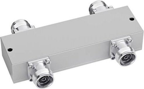 Telegärtner Hybrid-Koppler 4.3-10 in Silber - Bild 1