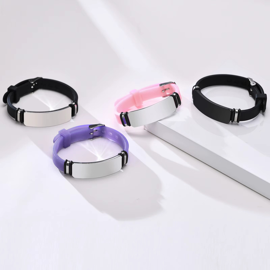 AIMH Armband, Edelstahl, Silber, Damen - Bild 3
