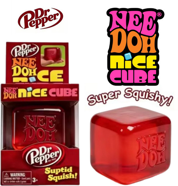 Schylling NeeDoh Nice Cube, Sensorisches Quetschspielzeug - Bild 1