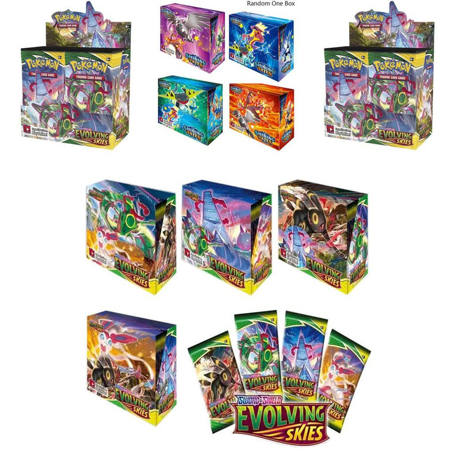 Pokémon Schwert & Schild Evolving Skies Shining Fates Evol Sammelbox - Bild 3