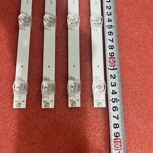 LED Hintergrundbeleuchtung Streifen mit 12 LEDs in Weiß für Hisense 50A7500 50A7500F 50A7500FTUK 50AE7400 50AE7400F 50AE7400FTUK SVH500AD6 JHD500X3U51-TAL2K2 - Bild 1