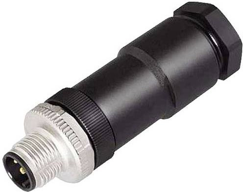 Weidmüller Sensor-Aktor-Steckverbinder 1353740000 konfektioniert, 5 Polzahl, Schwarz - Bild 1