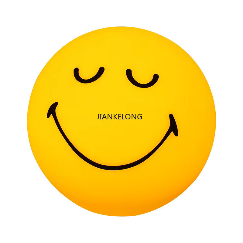 Dimmbare Smile-Nachtlicht-Lampe von JIANKEXING zur Heimdekoration, wiederaufladbar via USB - Bild 2