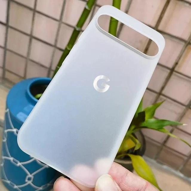 Schutzhülle für Google Pixel 9 Pro XL 8 7 6 Pro in Schwarz, minimalistische mattierte Hart-PC Hülle, stoßfest und schlank - Bild 1