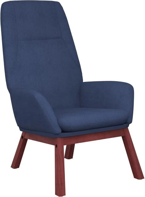 vidaXL Relaxsessel Blau aus Stoff mit Armlehnen - Bild 1