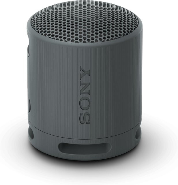 Sony SRS-XB100 Bluetooth-Lautsprecher mit Freisprechfunktion und Spritzwasserschutz in Schwarz - Bild 1