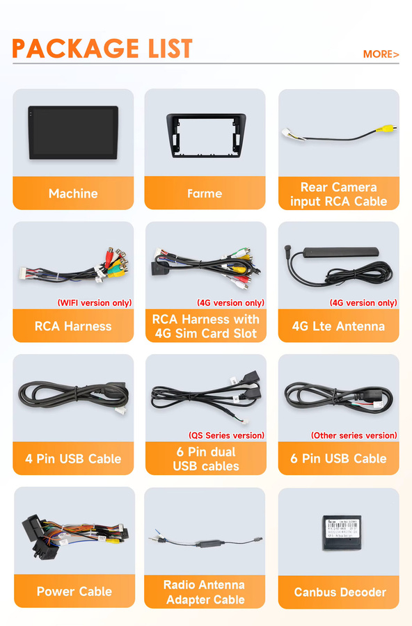 Hizpo Auto Radio Stereo mit 8 Kernen, 8 GB RAM und 128 GB Speicher für Skoda Rapid und Seat Toledo 2013-2019, QLED Display, AI Sprachsteuerung, 4G und WIFI, Schwarz - Bild 4