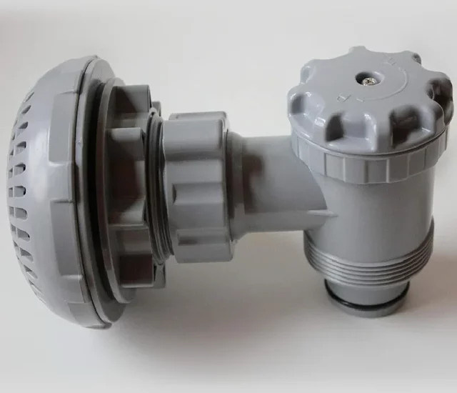 Einlass und Auslass Sieb Befestigung für Schwimmbad Filter Ersatzteil P6H1317 / P6 passend für Bestway Coleman und INTEX Pools - Bild 1