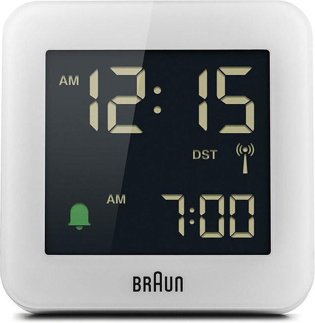 Braun BC09W-DCF digitaler Funkwecker in Weiß - Bild 1